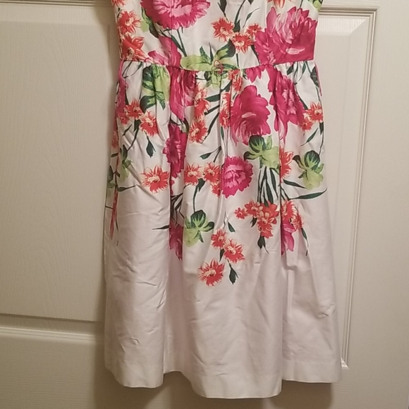 Eliza J Cotton Floral Sleeveless Sheath Dress - Picture 7 of 13